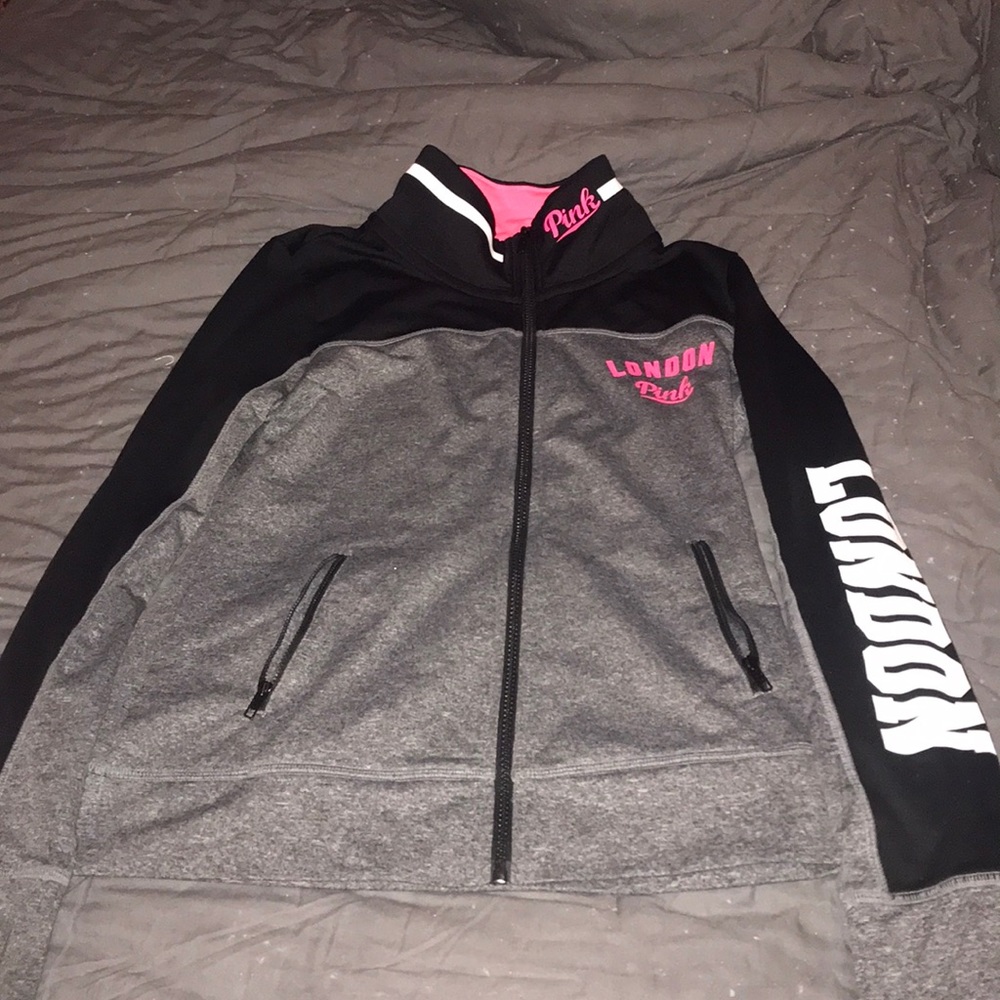 pink jacket